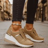 Mathilda | Damen Sneaker Lyria Rise – Moderne Sneaker Damen – Braun