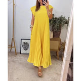 Mathilda | Maxikleid Bohemian Style – Gelb