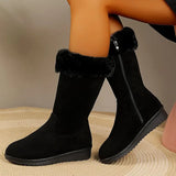Dorey™ - Warme, Hohe Stiefel für Frauen für den Alltag – Schwarz