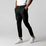 Premium Stretch-Chino – Schwarz