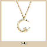 LunaGlanz™ Strahlendes Himmlisches Halsband – Gold