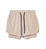 Fitness Shorts für Herren - bequem und flexibel – Khaki