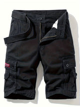 Mason™ - Klassische Cargo-Shorts für Herren – Schwarz