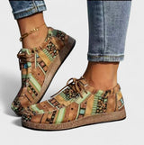 Lucienne | Damen Ultra-Leichte Komfortschuhe – Schuhe Leicht Schick – Grün
