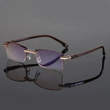 Unverwüstliche Multifokale Lesebrille - SteadySight – Braun 2x