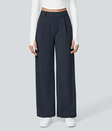 Valena | Bequeme, figurschmeichelnde Hose – Dunkelblau
