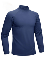 Termazo | Atmungsaktives Langarm-Shirt für Herren – Marineblau