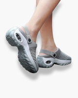 Damen Bequeme Atmungsaktive Sandalen | Sommerschuhe – Grau