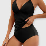 Nolira | Elegantes Tankini Set – Schwarz