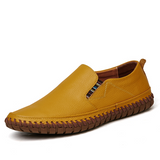 Braden - Stilvolle orthopädische Schuhe für Herren – Gelb