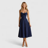 Eva | Vielseitiges Kleid – Marineblau