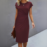 Katty - Elegantes und schickes Kleid – Violett / Blau