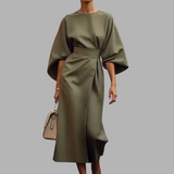 Nora | Elegantes Maxikleid mit Wohlfühlfaktor – Grün