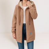 Lisa™ | Fleecejacke für Damen – Braun