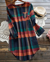 Calyx | Entspanntes und stilvolles Winterkleid – Braun