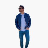 Leichter Windbreaker für Herren – Blau