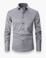 Herren Atmungsaktives Shirt | Lange Ärmel – Grau
