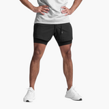 Leichte Sport-Shorts - Fitness-Laufhosen für Männer – Grau