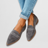 Lorayne - Klassische Penny-Loafer – Grau