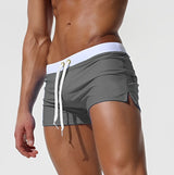Kurt - Atmungsaktive und schnelltrocknende Shorts für Herren – Grau
