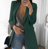 Trendy Damen Blazermantel - Elise – Grün