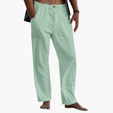 Freizeithosen für Herren – Relaxed Fit mit bequemer Taille – Hellgrün