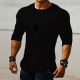 Stilvolles Herren Slim Fit Stretch Shirt - Felix – Schwarz