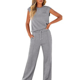 Esperanza – Zweiteiliges Set im Lässig Stil – Grau
