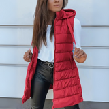 Elova – Stilvoller Freizeitmantel – Rot
