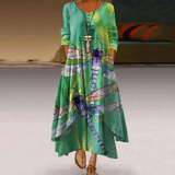 Anouk – Luftiges Baumwollkleid – Grün
