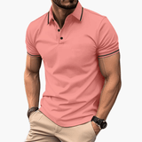 Kian - Modernes Poloshirt – Wassermelone Rot
