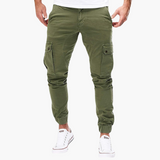 Bequeme Herren Cargo Jogger - Stilvolles Design für Jeden Anlass – Grün