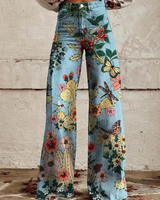 Flora | Boho Vibes Weite-Bein-Hose – 4