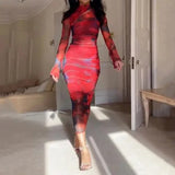 Ahtina - Elegantes Kleid für ultimativen Charme – Rot