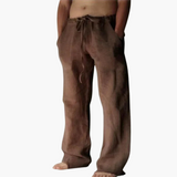 Leichte Relaxed Fit Hose für Herren - bequem & luftdurchlässig – Braun