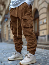Baruch - Atmungsaktive Cargo Hose Mit Kordelzug in Der Taille – Braun