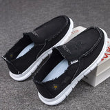 Gordon - Atmungsaktive Rutschfeste Loafers – Schwarz