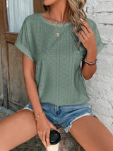 Dimitra - Trendiges, bequemes Freizeitshirt – Grün