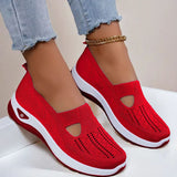 Einara – Atmungsaktive Rutschfeste Schuhe – Rot