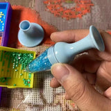 GlitzernderStift™ Präzise Wulstplatzierung – Blau