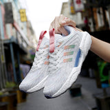 Ivan - Leichte Sportschuhe – Weiße Rose