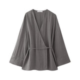 Himari | Kimono Set – grau