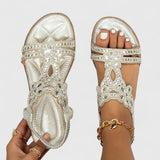 Bianca | Elegante Orthopädie-Sandale – Silber