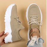 Sylmora – Leichte und atmungsaktive Mesh-Sneaker – Beige