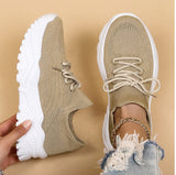 Stilvolle Orthopädische Damensneaker - Elena – Beige