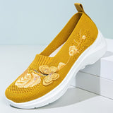 Ulyana - Gepolsterte orthopädische Wanderschuhe – Gelb