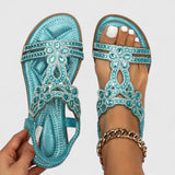 Bianca | Elegante Orthopädie-Sandale – Blau