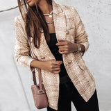 Aelroyn - Stylische Frühlingsjacke – Beige