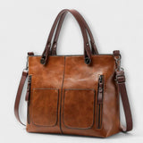 Melurea – Elegante Schultertasche für jeden Tag – Braun