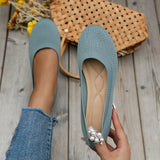 Yanina - Rutschfeste, atmungsaktive Damenschuhe – Hellblau